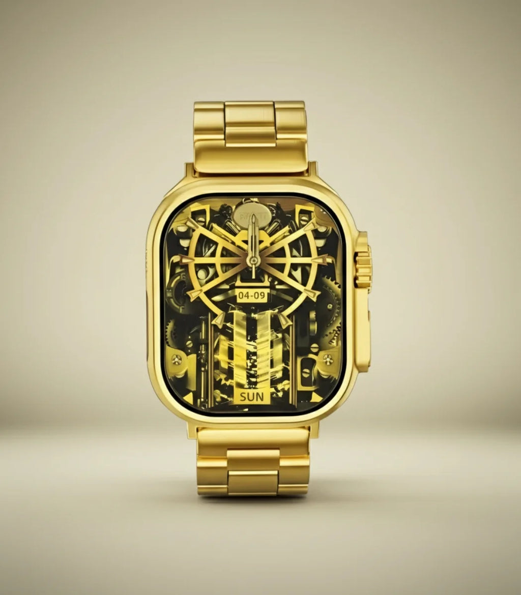 Fendior G9 Ultra Max Pro Smart Watch – Gold Edition