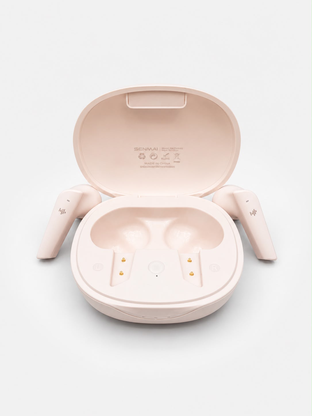SENMAI SM-TWS103 True Wireless Bluetooth Earbuds - Pink