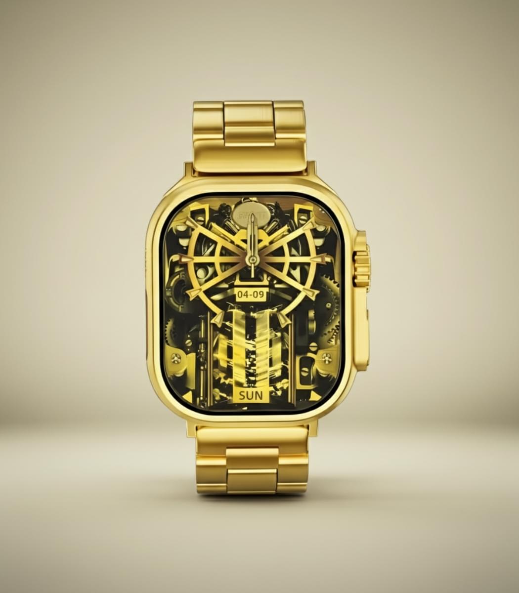 Fendior G9 Ultra Max Pro Smart Watch – Gold Edition