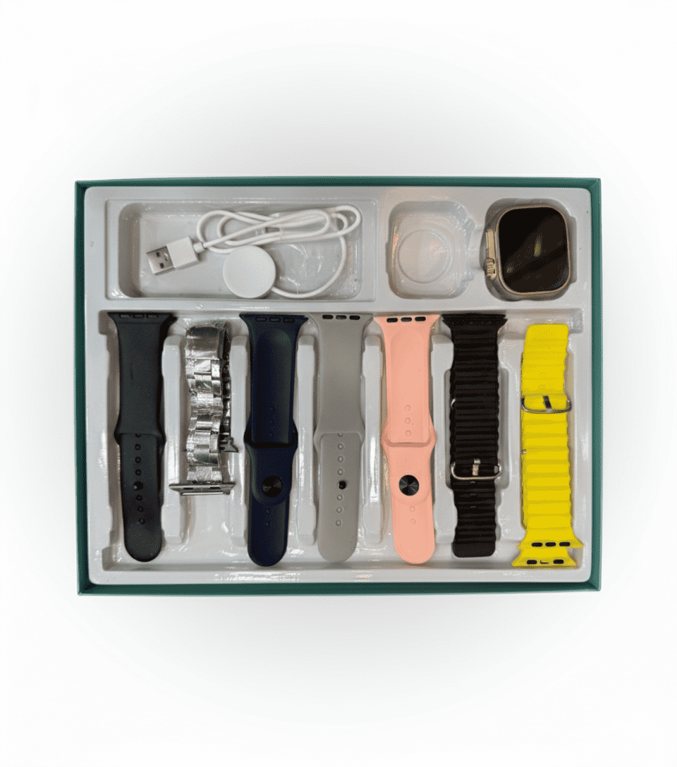 Y60 Smart Watch – Bluetooth Calling (7 Straps Included) - Image 2